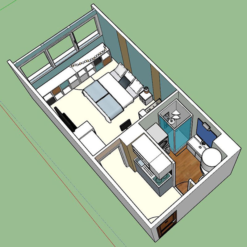 Image concernant le menu Appartements